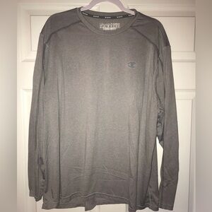 (x3) Champion 3XL Vapor Long-sleeve Athletic Shirts